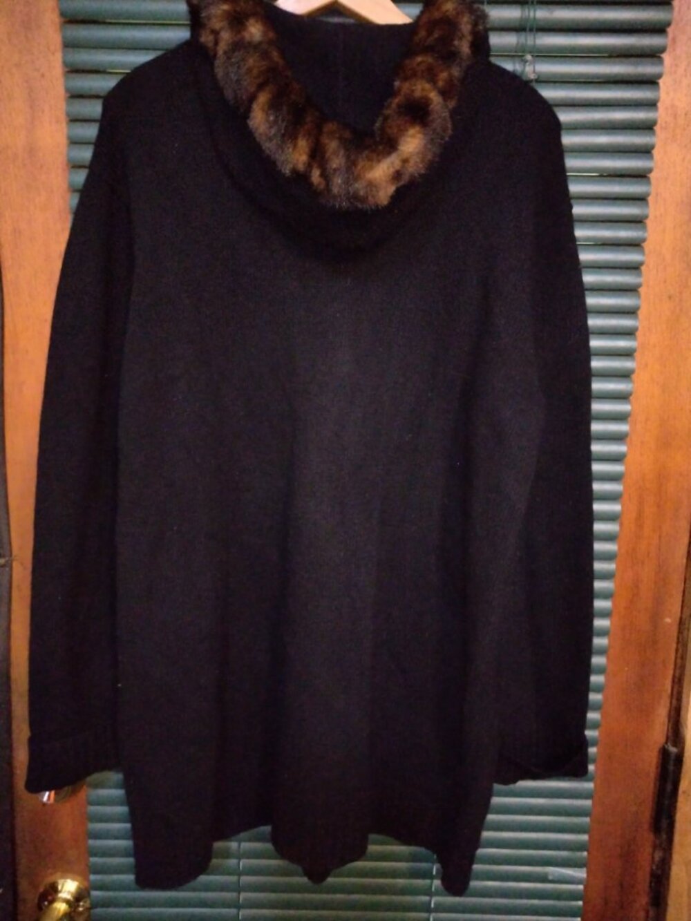 Vintage Lauren Ralph Lauren Hooded Button Down Sweater XL Sold As Is